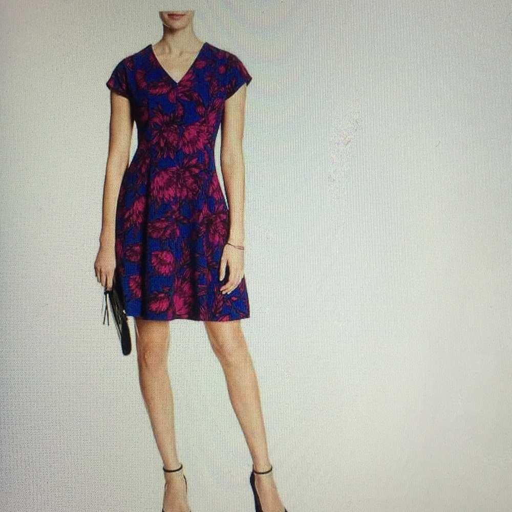 Banana Republic fit and flare dress